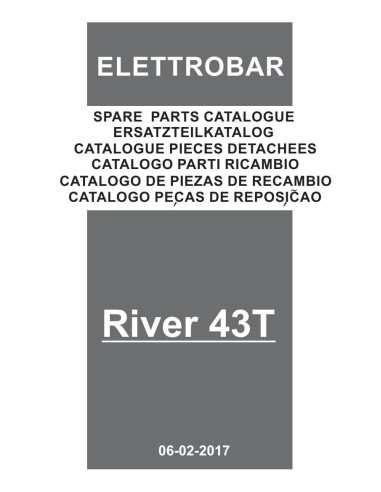 Pièces détachées ELETTROBAR RIVER43T Annee 02-2017 