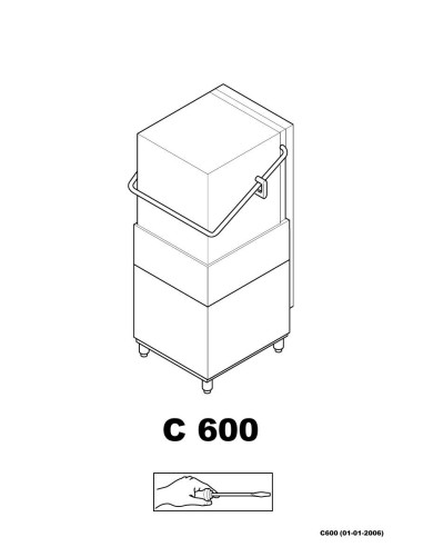 Pièces détachées ELETTROBAR C600 Annee 01-2006 