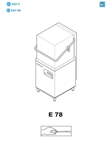 Pièces détachées ELETTROBAR E78 Annee 04-2003 