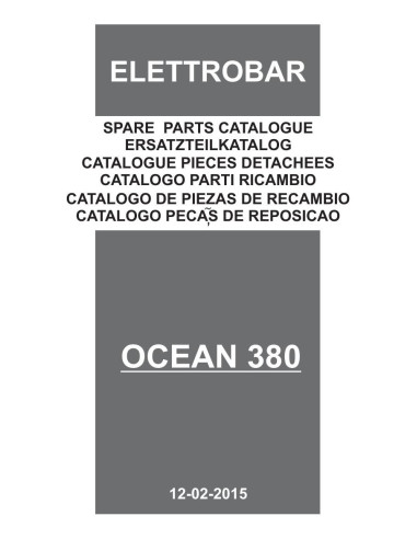 Pièces détachées ELETTROBAR OCEAN380 Annee 02-2015 230-3-60Hz 