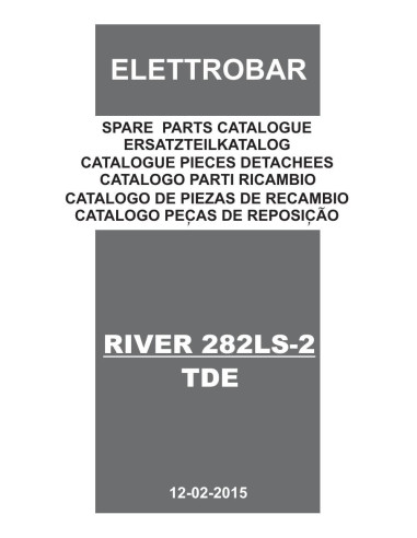 Pièces détachées ELETTROBAR RIVER282LS-2TDE Annee 02-2015 