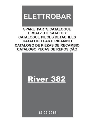 Pièces détachées ELETTROBAR RIVER382 RESTOREX Annee 02-2015 