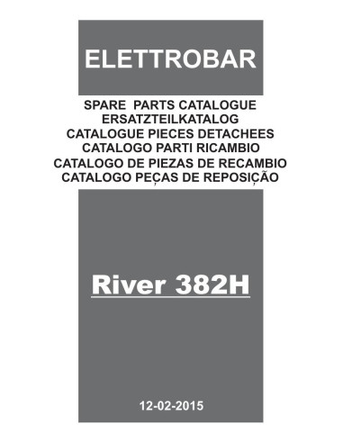 Pièces détachées ELETTROBAR RIVER382H Annee 02-2015 