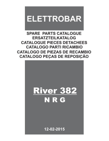 Pièces détachées ELETTROBAR RIVER382NRG Annee 02-2015 