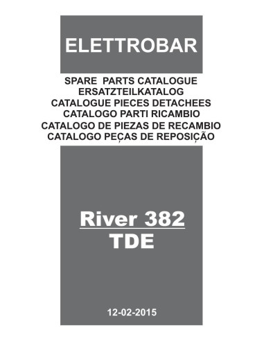 Pièces détachées ELETTROBAR RIVER382TDE Annee 02-2015 400-50-3N 