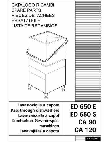 Pièces détachées HOONVED CA90 Annee 11-2001 