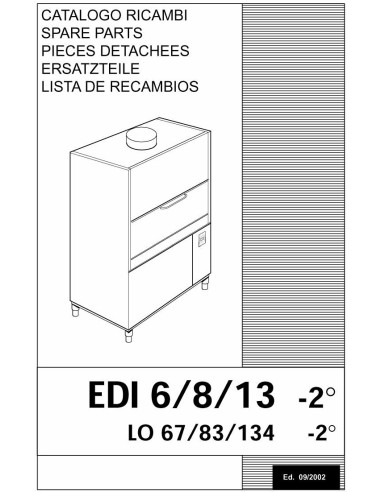 Pièces détachées HOONVED EDI6 2 Annee 09-2002 