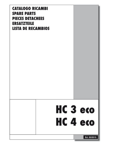 Pièces détachées HOONVED HC3 ECO Annee 05-2015 