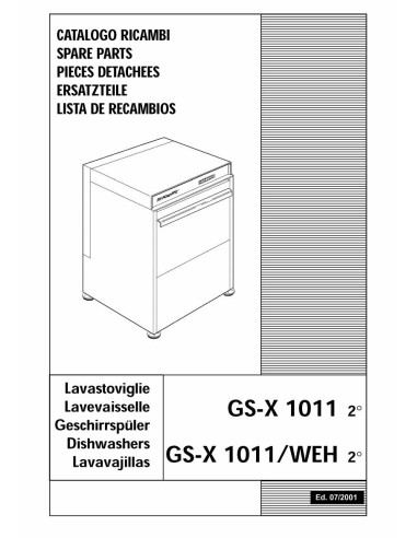 Pièces détachées HOONVED GS-X1011 2 Annee 07-2001 