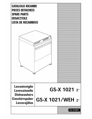 Pièces détachées HOONVED GS-X1021 2 Annee 07-2001 