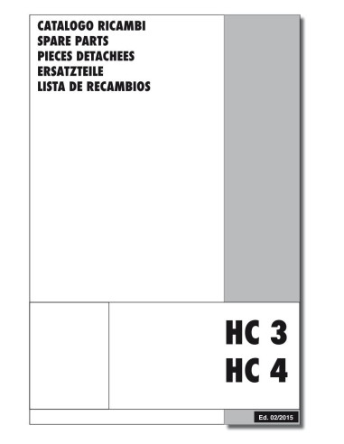 Pièces détachées HOONVED HC3 Annee 02-2015 