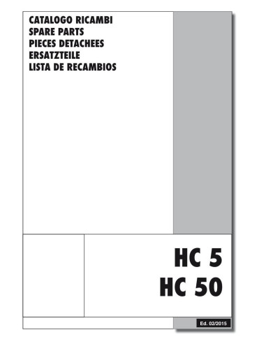 Pièces détachées HOONVED HC5 Annee 02-2015 