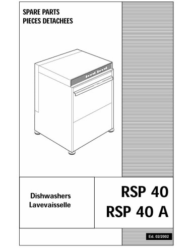 Pièces détachées HOONVED RSP40 Annee 02-2002 