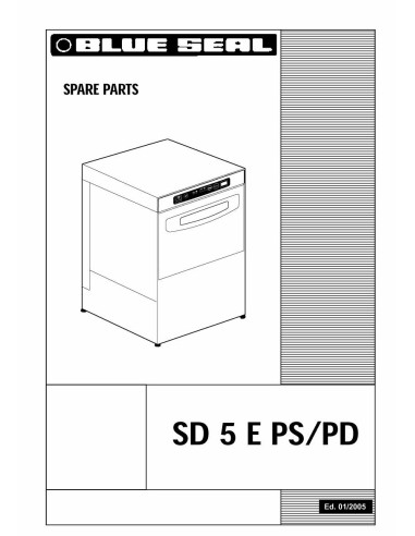 Pièces détachées HOONVED SD5E PD Annee 01-2005 