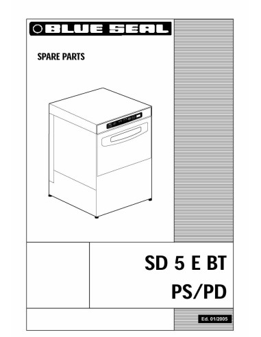 Pièces détachées HOONVED SD5EBT PD Annee 01-2005 