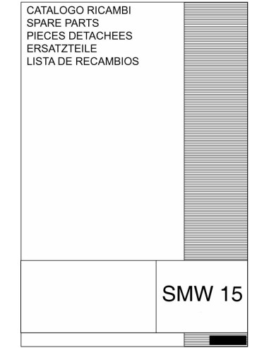 Pièces détachées HOONVED SMW15 Annee 0 