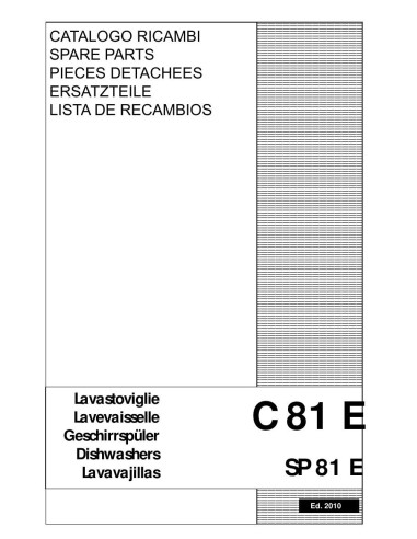 Pièces détachées HOONVED SP81E Annee 2010 