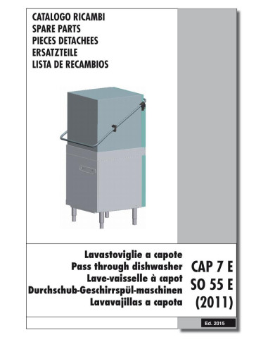 Pièces détachées HOONVED CAP7E Annee 2015 