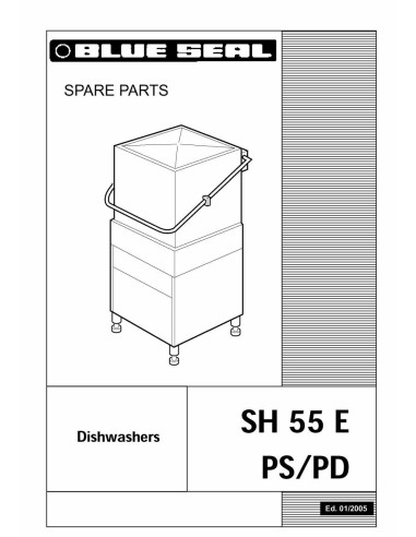 Pièces détachées HOONVED SH55E PD Annee 01-2005 