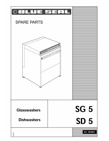 Pièces détachées HOONVED SG5 Annee 10-2001 