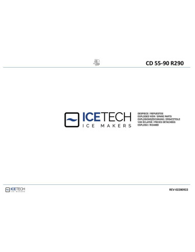 Pièces détachées ICE TECH CD55-R290 (20220928-Rev.02) Annee 20220928-Rev.02 