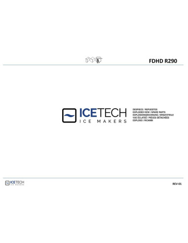 Pièces détachées ICE TECH FD-HD-100-R290 (Rev.01) Annee Rev.01 