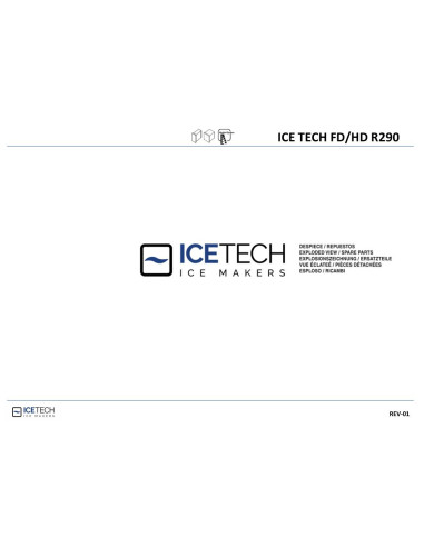 Pièces détachées ICE TECH FD-HD-215-R290 (Rev.01) Annee Rev.01 