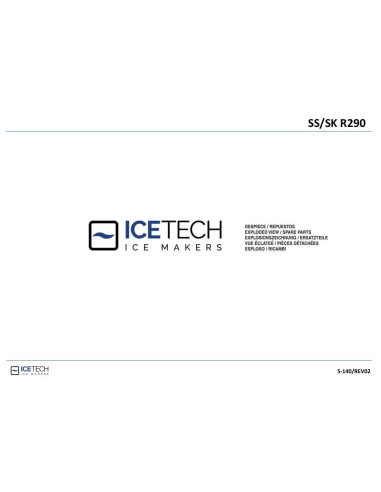 Pièces détachées ICE TECH SK-135-R290 (Rev.02) Annee Rev.02 