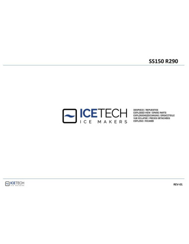 Pièces détachées ICE TECH SS-150-R290 (Rev.01) Annee Rev.01 