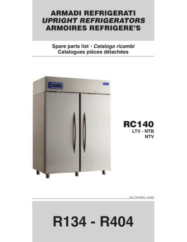 Pièces détachées ICEMATIC RC140LTV Annee 2006 