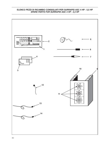 Pièces détachées ICEMATIC ASC-4 Annee 2005 