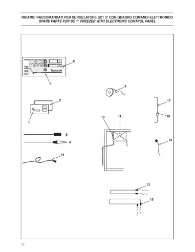 Pièces détachées ICEMATIC SC1 Annee 2005 