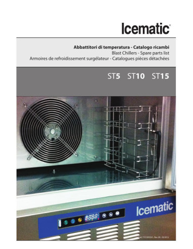 Pièces détachées ICEMATIC ST10 Annee 0 