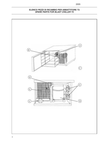 Pièces détachées ICEMATIC T3 Annee 0 