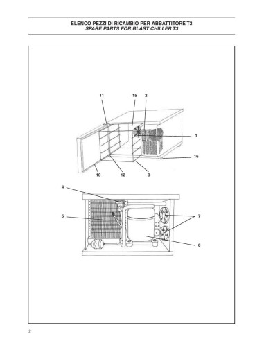 Pièces détachées ICEMATIC T3 Annee 2009 