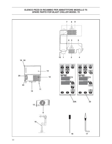 Pièces détachées ICEMATIC T5 Annee 2005 