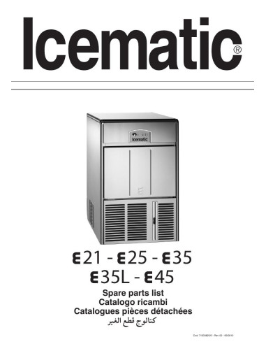 Pièces détachées ICEMATIC E21A Annee 2012 