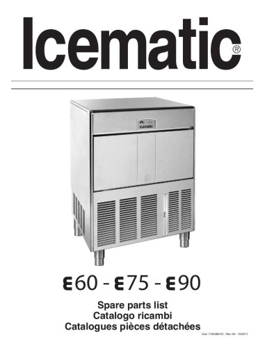 Pièces détachées ICEMATIC E60A Annee 2011 