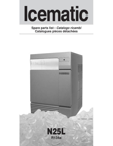 Pièces détachées ICEMATIC N25L Annee 2005 