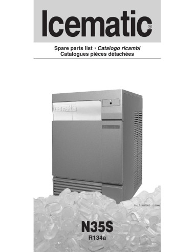 Pièces détachées ICEMATIC N35S N35S Annee 2006 