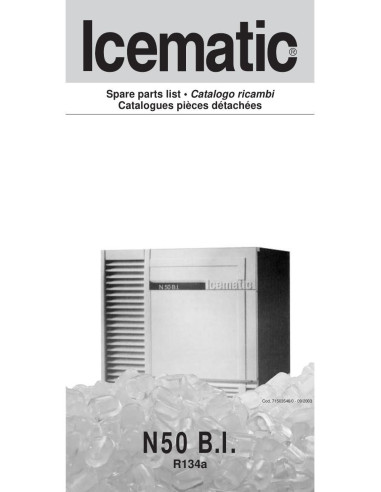 Pièces détachées ICEMATIC N50BI Annee 2003 