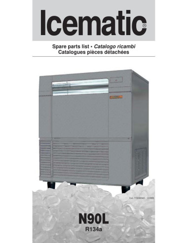 Pièces détachées ICEMATIC N90L Annee 2005 