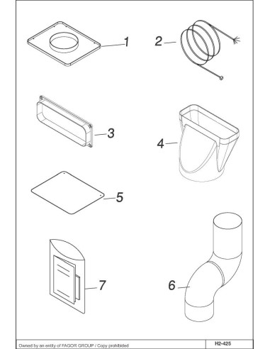 Pièces détachées DE DIETRICH DHK900 