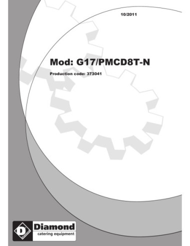 Pièces détachées Plaque cuisson gaz, 2/3 lisse et 1/3 rainurée au chrome dur -TOP- - Diamond