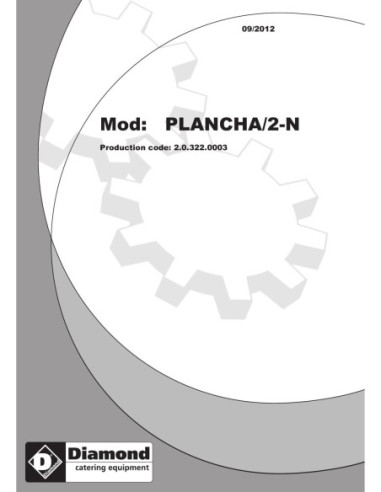 Pièces détachées Plaque de cuisson lisse, gaz - Diamond