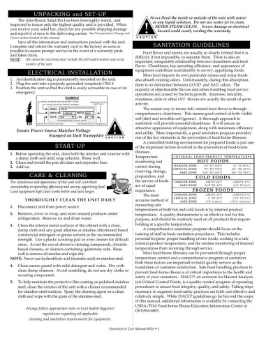 Pièces détachées ALTO-SHAAM 300-SB - ALTO-SHAAM 300-SB - Alto-Shaam