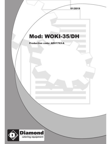 Pièces détachées Plaque à induction "wok" 3500 watt, touches sensitives - Diamond