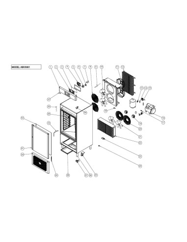 Pièces détachées ILSA ABV3001 Annee 0 