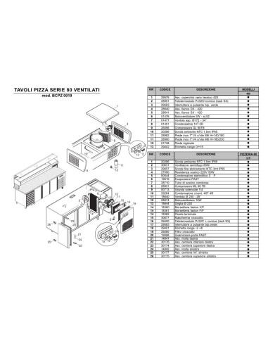 Pièces détachées ILSA BCPZ0019 Annee 0 