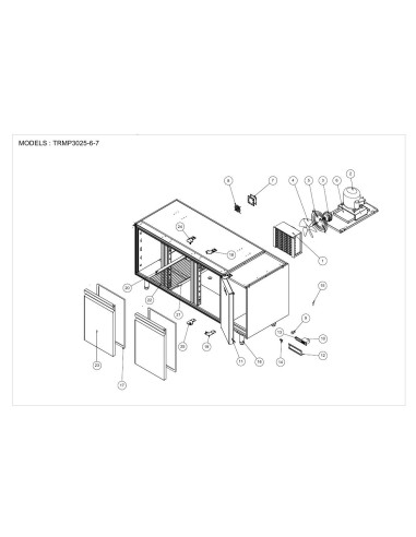 Pièces détachées ILSA TRMP3025 Annee 0 